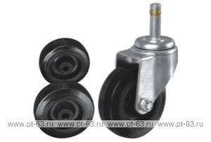 Колесо поворотное со штырем Lema CE4-PL-65-45-3